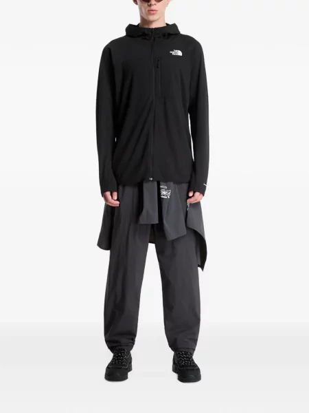 Geacă The North Face cu glugă negru