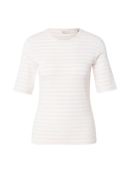 GANT Tricou rosé alb