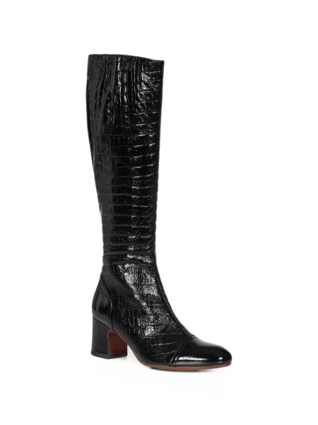 Botine Chie Mihara din piele negru