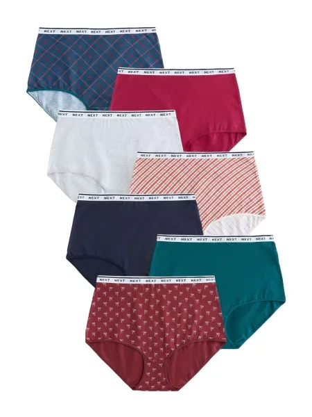 Next Slip albastru marin / safir / verde smarald / roșu alb