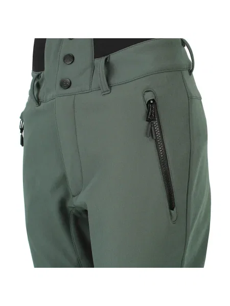 Pantaloni Peak Mountain softshell kaki