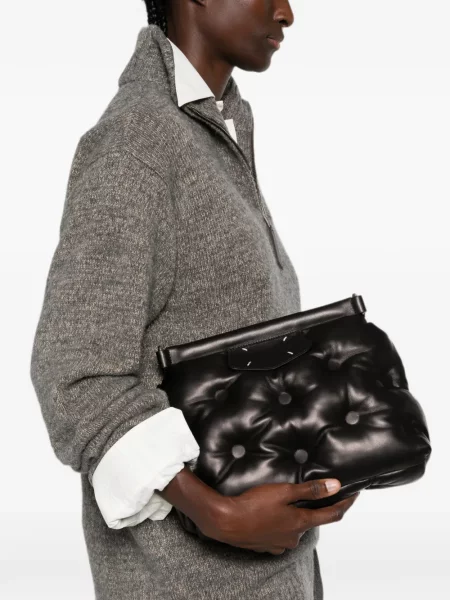 Geantă plic Maison Margiela negru