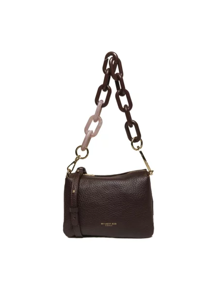 Torebka My Best Bags brązowa