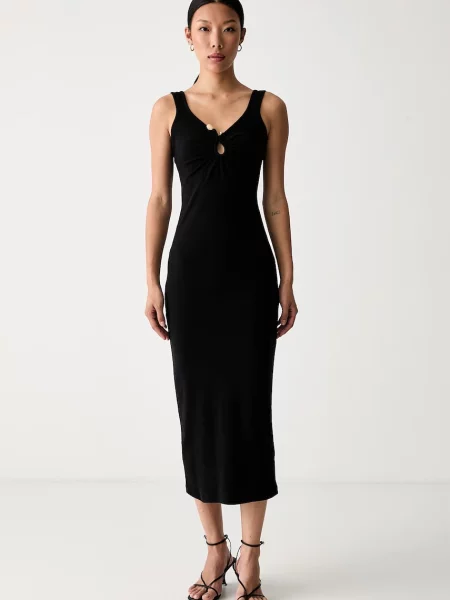 Bardot rochie bodycon din cu MASON negru