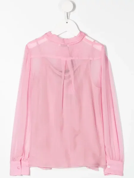 Koszula dziecięca Dolce And Gabbana różowa
