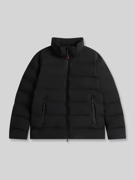 Kurtka puchowa z odpinanym kapturem Tommy Hilfiger czarna
