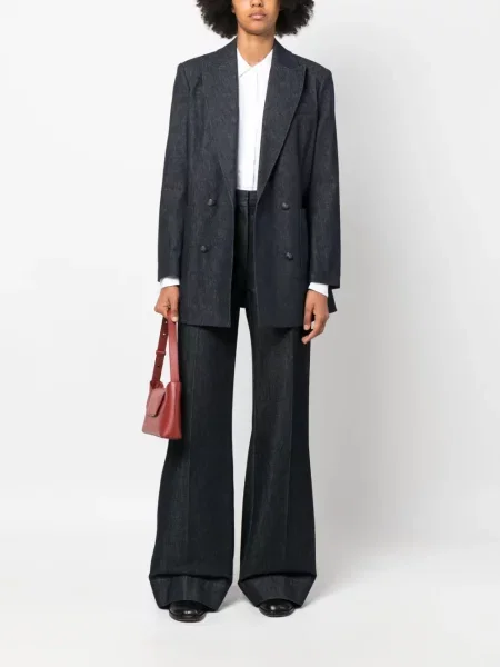 Lung cămașă Tommy Hilfiger din satin alb