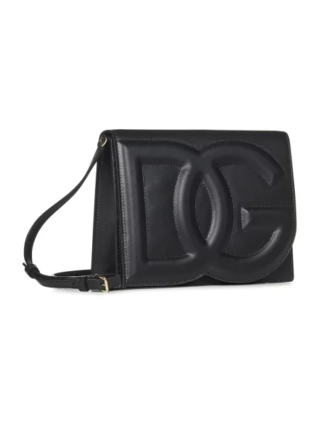 Torebka Dolce And Gabbana skórzana czarna
