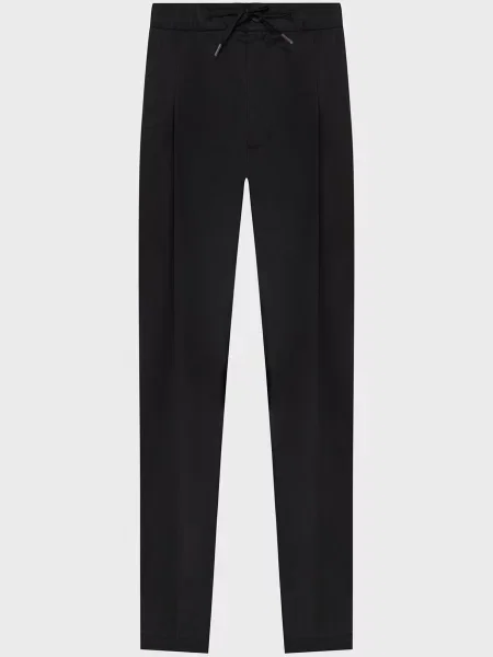 Плісировані стрейчеві джогери Calvin Klein чорні