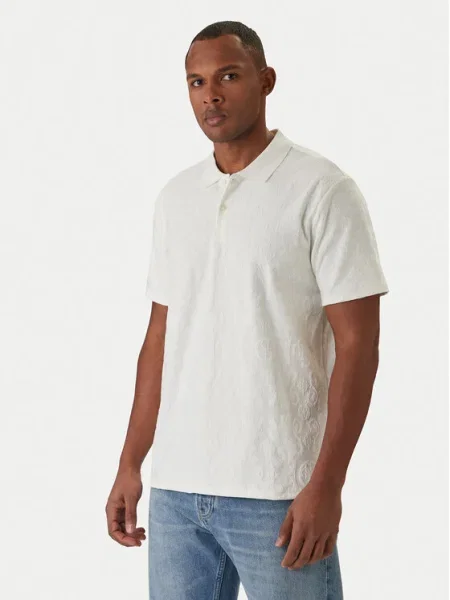 GUESS Tricou alb