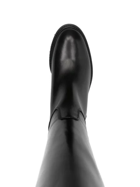 Cizme Julie Dee din piele negru