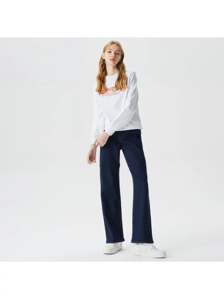 Lacoste Bluza Lacoste biała