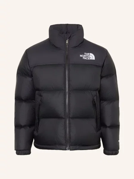 The North Face Kurtka Puchowa Teen Retro Nuptse schwarz biała