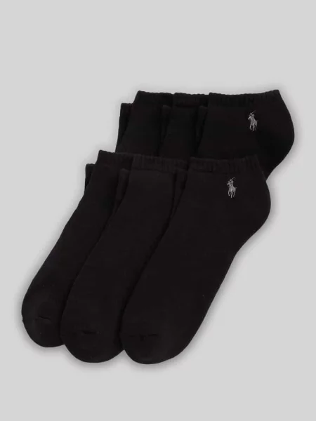 Skarpety krótkie Polo Ralph Lauren czarne