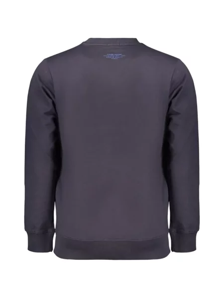 Hanorac Coveri Moving cu broderie albastru