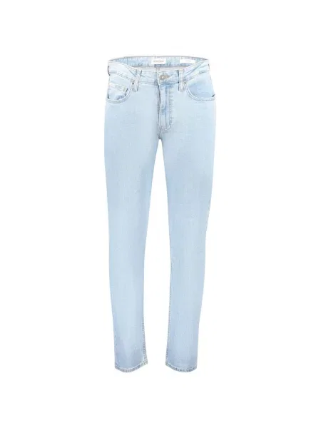 Jeansy Guess Jeans ze spandexu niebieskie