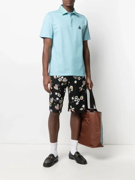 Raštuotos šortai Gucci