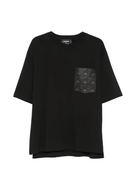 Tricou Dsquared2 cu autograf negru