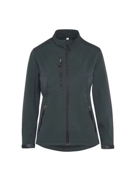 Kurtka Soft Shell Bez Metki Dla Kobiet szara