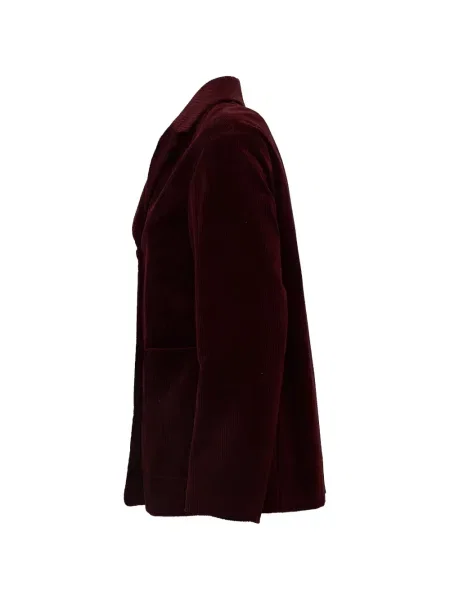 Sacou 's Max Mara de catifea cord roșu
