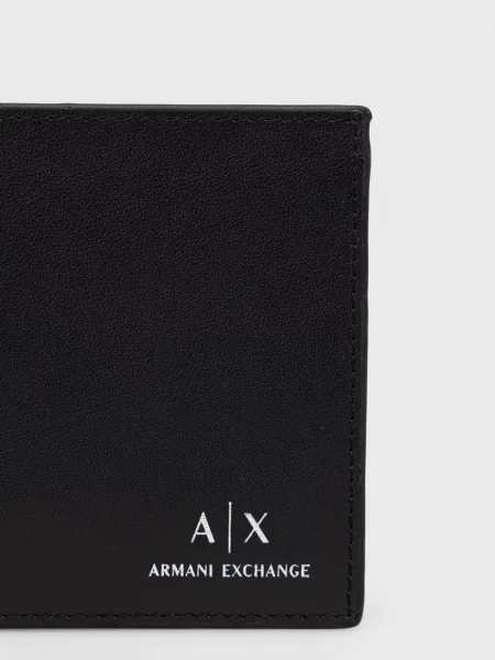 Шкіряний гаманець Armani Exchange