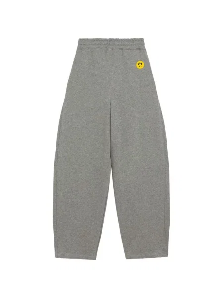 Pantaloni Barrow cu imagine alergare cu cordon gri