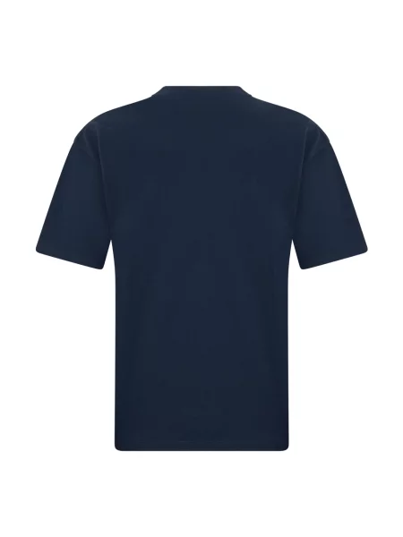 Koszulka Saint Laurent z logo niebieska
