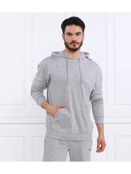 Hugo Hanorac Labelled Sweat Hood gri