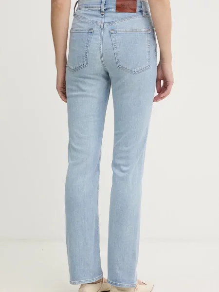 Džíny Calvin Klein Jeans high waist modré