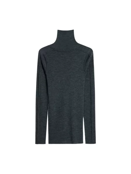 Sweter Soeur wełniany szary