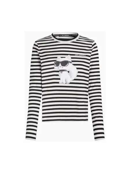 Top Karl Lagerfeld Jeans černý