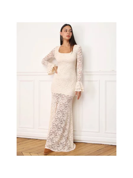 Haljina La Modeuse bež
