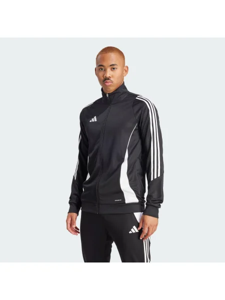 ADIDAS PERFORMANCE Tréningová bunda Tiro čierna biela