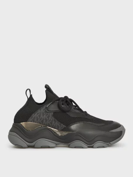 Трикотажні кросівки Michael Kors чорні