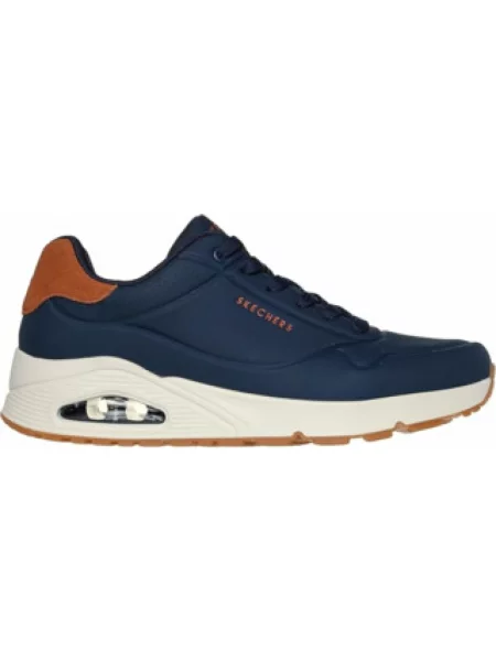 Sneakersy Skechers niebieskie