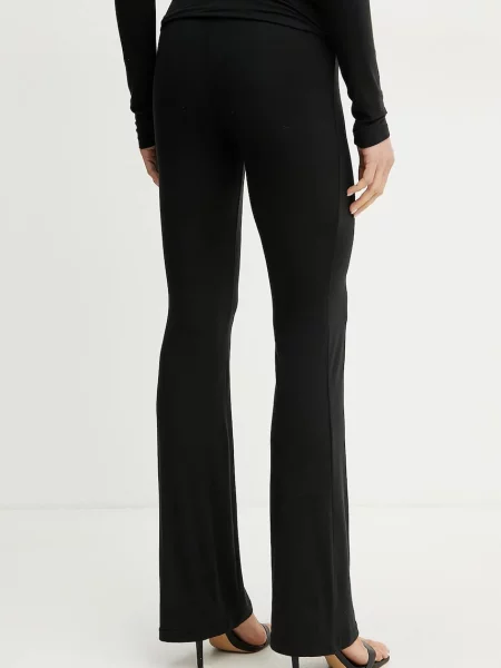 Kalhoty La Mania zvony high waist JAKE černá