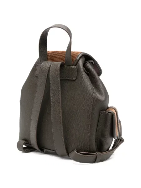 Rucsac Coccinelle de catifea cord gri