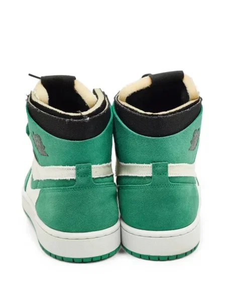 Fűzős csipkés sneaker Jordan zöld