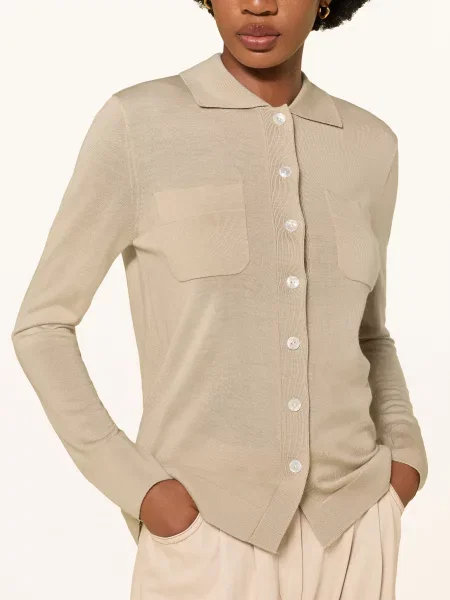 Mm By Max Mara Pletený Svetr Detto béžová