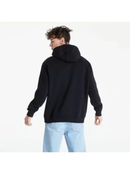 Mikina Karl Kani Signature Hoodie Black bílá