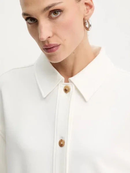 Сорочка MM COMMA relaxed класичний комір білий