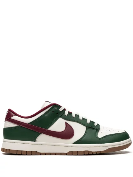 Sneakerși Nike Dunk din piele verde