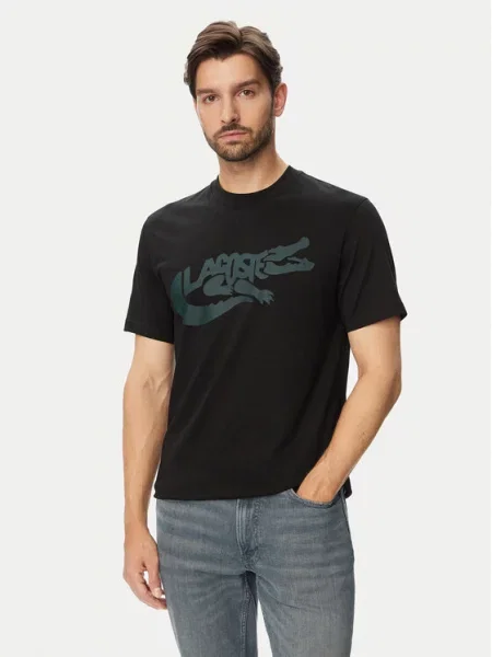 Lacoste Футболка чорний