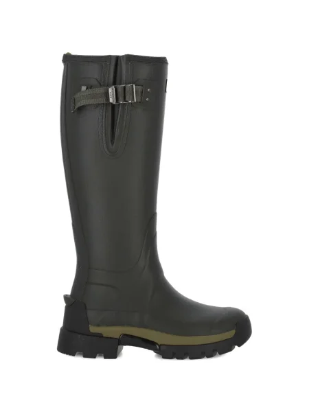 Botine Hunter cu cataramă verde