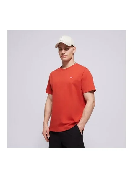 Тениска Levi's SS ORIGINAL HM TEE с изчистен дизайн оранжево