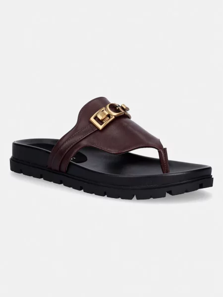 Guess japonke usnjene FARRON bordo