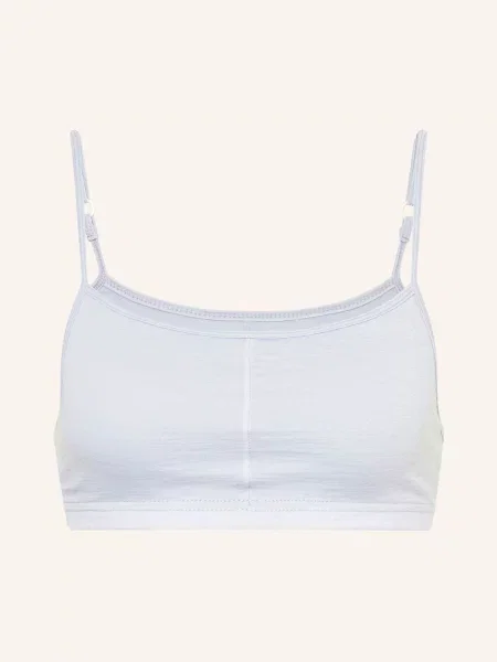 Super.Natural Biustonosz Funkcyjny Cosy Bra Z Wełną Merino blau