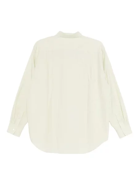 Cămașă Auralee din țesătură twill verde