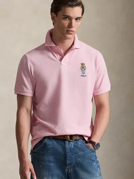 Tricou polo Polo Ralph Lauren plasă