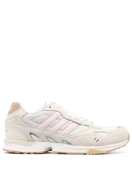 Sneakerși Adidas din piele alb